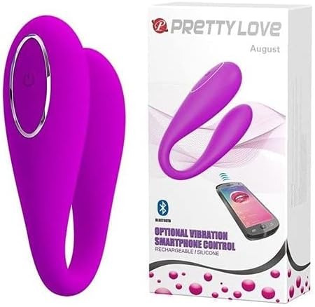 Vibrador de Casal August Pretty Love (com Controle por App)